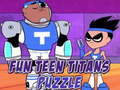 Гульня Цікавая Галоўаломка Teen Titans онлайн