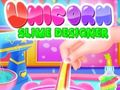 Гульня Дызайнер Сліма Эднорог онлайн