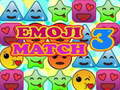 Гульня Emoji Match 3 онлайн