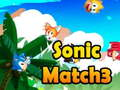 Гульня Sonic Match3 онлайн