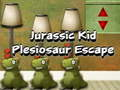 Гульня Jurassic Kid: Уцёкі Плезіазавра онлайн