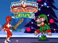 Гульня Power Rangers: Калядны бег онлайн
