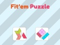 Гульня Пазл Fit'em онлайн