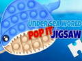 Гульня Падводны свет Pop It Пазл онлайн