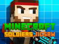 Гульня Пазл Салдаты Minecraft онлайн