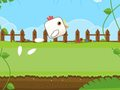 Гульня Куры Пад'ем онлайн