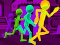 Гульня Уцяк Stickman: Паркур онлайн