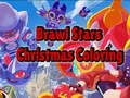 Гульня Brawl Stars Каляднае Афарбоўка онлайн