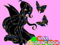 Гульня Кніга для размалёўкі Winx онлайн