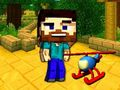 Гульня Прыгодa верталёта Mineblock онлайн