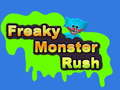 Гульня Freaky Monster Rush онлайн