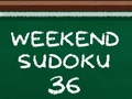Гульня Выходныя Sudoku 36 онлайн
