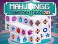 Гульня Махджонг Вымярэнні 3D онлайн
