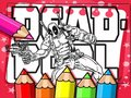 Гульня Кніга для размалёўкі Дэдпула онлайн