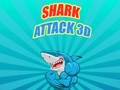 Гульня Атака акула 3D онлайн
