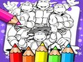 Гульня Кніга для размалёўвання Ніндзя-черепахі онлайн