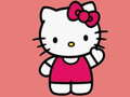 Гульня Кніга для раскрашвання Hello Kitty онлайн
