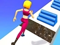 Гульня Дзяўчына Бяжыць Прыгажосць 3D онлайн