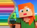 Гульня Кніга раскраска для Minecraft онлайн