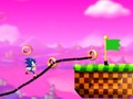 Гульня Sonic Bridge Challenge онлайн