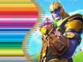 Гульня Кніга для разфарбоўкі для Fortnite онлайн