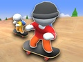 Гульня Flip Skater Idle онлайн