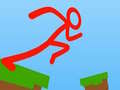 Гульня Stickman Parkour Craft онлайн