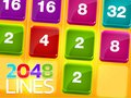 Гульня 2048 Лініі онлайн