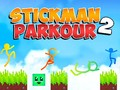 Гульня Stickman Parkour 2 онлайн