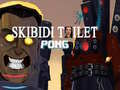 Гульня Skibidi Toilet Pong онлайн