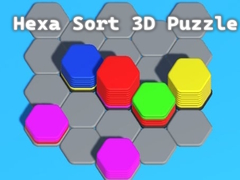 Гульня Гекса Сарціранне 3D Пазл онлайн