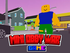 Гульня Mini Obby Ваенная Гульня онлайн