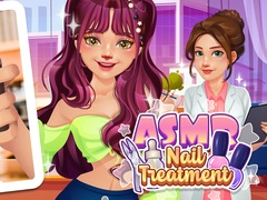 Гульня ASMR Лячэнне Ногцяў онлайн