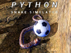 Гульня Сімулятар змеі Python онлайн