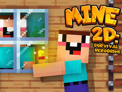 Гульня Mine 2D выживание Херобрина онлайн