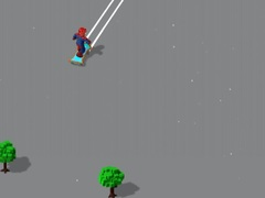 Гульня Marvel Spider-Man: Снегавы Скейт онлайн