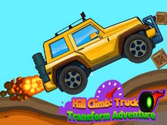 Гульня Hill Climb: Прыгода ператворэння грузавіка онлайн