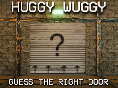 Гульня Huggy Wuggy Адгадай правільную дзвер онлайн