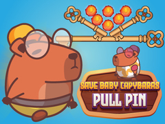 Гульня Выратуйце малых капібар Pull Pin онлайн