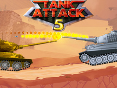 Гульня Атака танкаў 5 онлайн