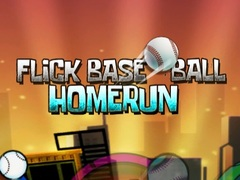 Гульня Flick Baseball Super Гомераун онлайн