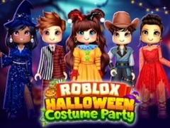 Гульня Костюмаваная вечарына Roblox на Халюін онлайн