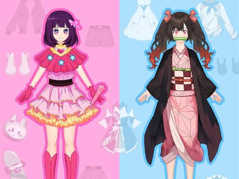 Гульня Лялька анімэ: DIY Cosplay Girl онлайн