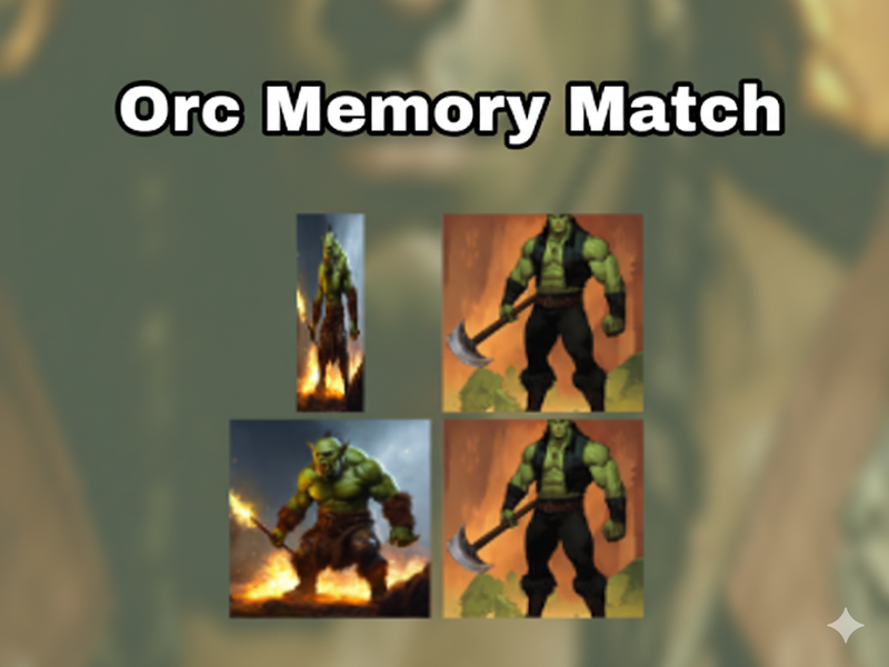 Гульня ORCS: Матч памяці онлайн