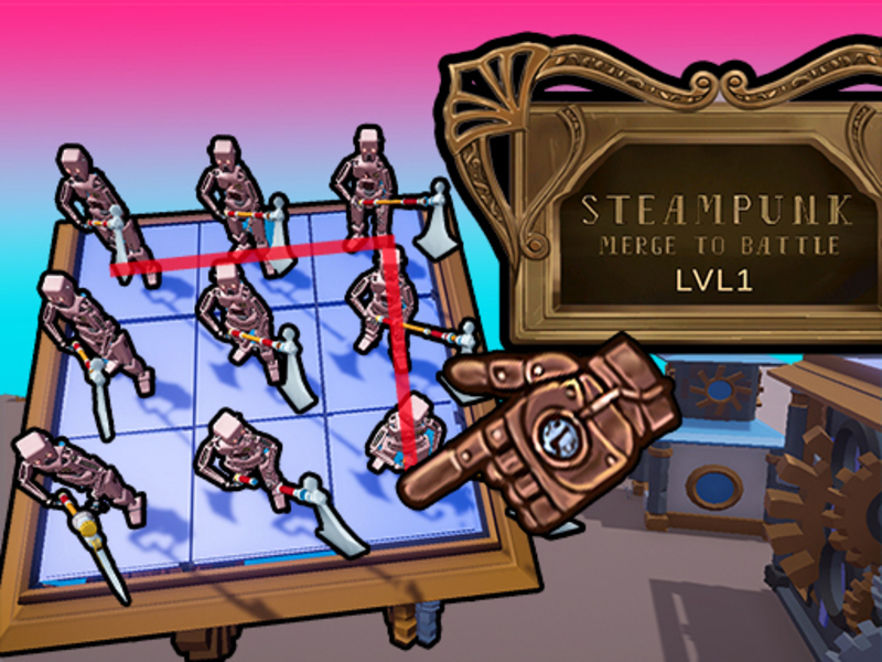 Гульня Steampank: змагайцеся з бітвай онлайн