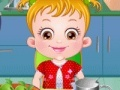 Гульня Догляд за жывотам Baby Hazel онлайн