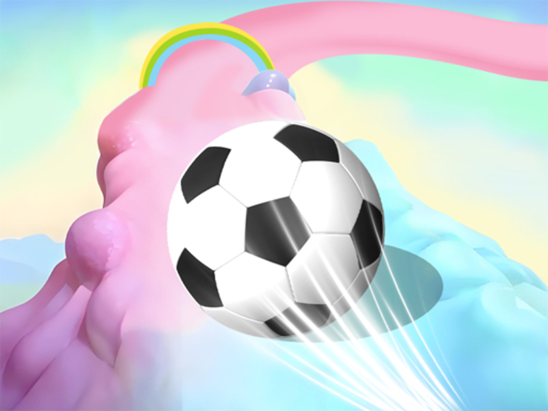 Гульня 3D Super Race of Rolling Balls онлайн