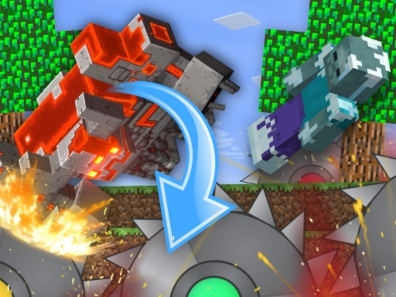 Гульня Ферма натоўпаў у Minecraft онлайн