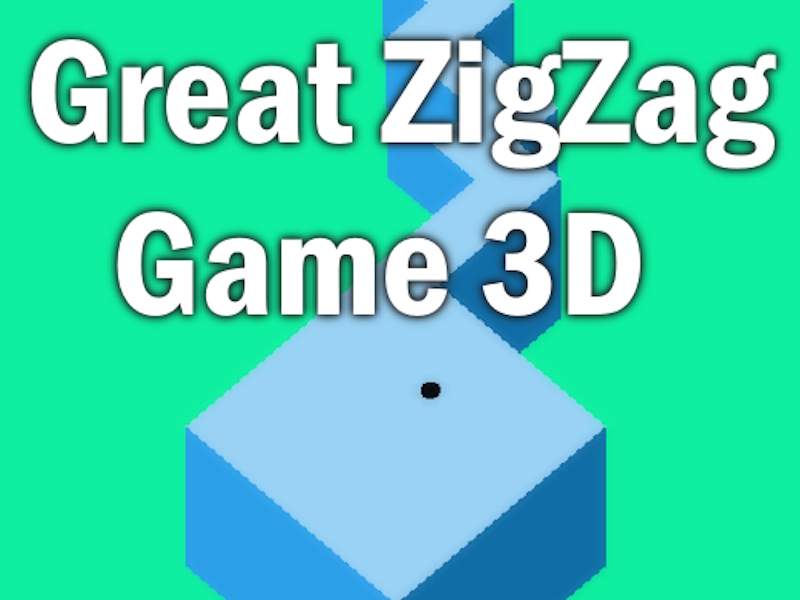 Гульня Вялікая зігзаг Гульня 3D онлайн