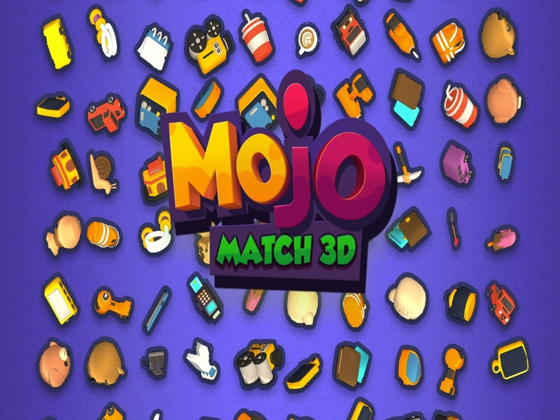 Гульня Матч Mujo 3D онлайн
